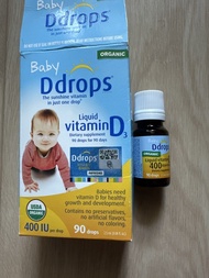 Baby Ddrops 有機維他命D3 滴劑
