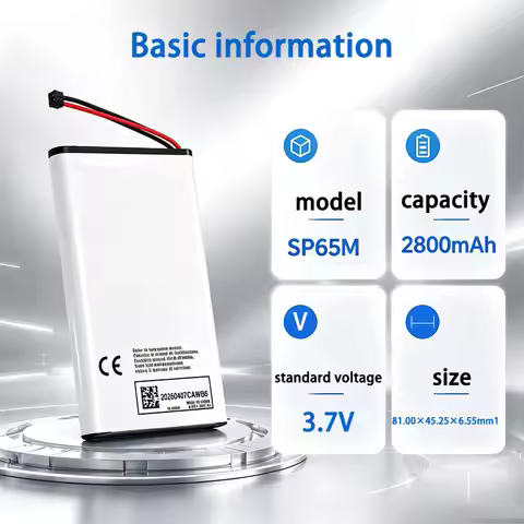 SP65M battery 2800mAh 3.7V For Sony PSv1000 Gaming Machine sp65m