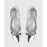 CIDER Chunky Heeled Slingback Bowknot Mary Jane Shoes