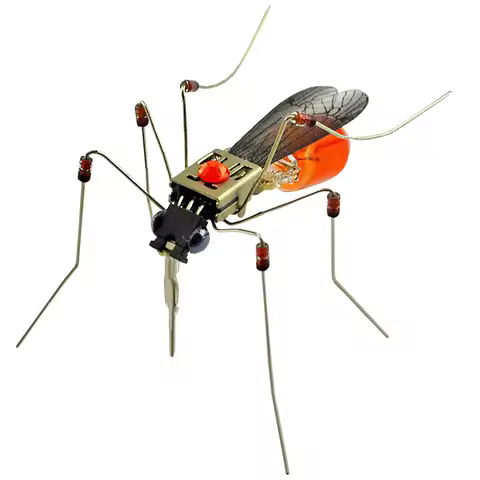 STEAM DIY Robotic Insects Science Invention Electronic Animal for School Competition Non-soldered DI