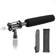 [topksg] BOYA BY-BM6060L XLR Microphone Cardioid Condenser Mic Supports 48V Phantom Power with Anti-Shock Mount &amp; Wind Muff  for Camcorders Video Recording Interview