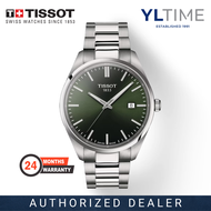 Tissot Gent T1504101109100 PR 100 Green Dial Stainless Steel Band Quartz Watch
