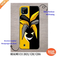 Case For Realme C11 2021 / C20 / C20A - (DM130) - "Cute Character CASE" - HARDCASE 3D FULLPRINT - CA