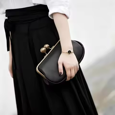 24cm Big Knob Head Bag Purse Frame Women Clutch Materials Handcraft Hardware Accessories Ball Marria
