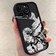 Compatible for Infinix Smart 8 7 Hot 40 Pro 40i 40 Pro 30i 30Play 30i Spark Go 2024 2023 Note 30 VIP 12 Turbo G96 ITEL S23 Two Anime Boys All-inclusive Phone Case Soft Cover