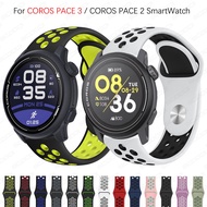 Soft Silicone Band Strap for COROS PACE 3 / Coros Pace 2 Smart watch Watchband