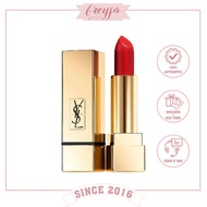 Ysl 01 Classic Full Size Lipstick, Bright Red Tones Beautiful Standard From YSL With Orange Light No