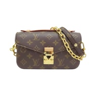 棕色 原花帆布 Pochette Metis East West 肩背包【LOUIS VUITTON LV 路易威登】 M46279