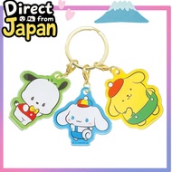(Direct from Japan)Tease Factory Sanrio Characters 3 Charm Key Holder B H4.7 × W3.5 × D0.