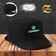 Topi Komando Consina / Topi Komando Logo Sablon Dewasa | Zahira Fashion 99