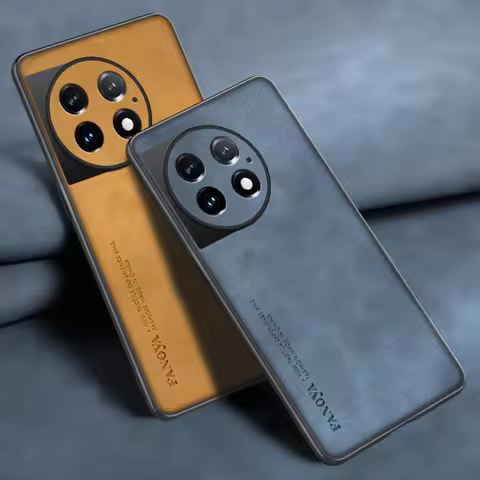 Luxury Leather Case For OnePlus Ace 2 Pro 2V 5G Ace2 Cover Silicone Full Protection Phone Case For O