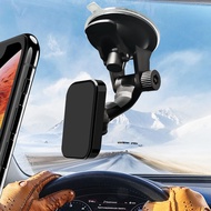 Hexinhongjian ที่วางโทรศัพท์ในรถแม่เหล็กกระจกบังลมที่ตั้งโทรศัพท์แบบตัวดูดเซลล์องศามือถือ360รองรับ Huawei Samsung Xiaomi
