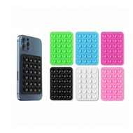 Mobile Phone Silicone 24 Pcs Square Suction Cup 6.8g Mobile Phone Holder Multifunctional Single-Side