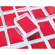 Amulet Case Box Inside The Red Velvet Lining size 5.3x3.8x2 cm (RP04)