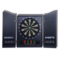 PENPEN 18寸木箱電子飛鏢靶 - 黑色