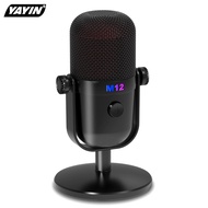 usb Desktop Gaming Microphone Computer Live Streaming rgb Recording Desktop Microphone Integrated En