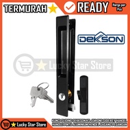 Dekkson KS J5K Aluminum Door Handle Sliding Lock Handle One Side Key Aluminum Aluminum Aluminum Deks