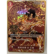 ONE PIECE Chinese TCG Portgas·D·Ace OP02-013 2nd Anniversary Set NM