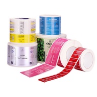 Adhesive Label Sticker Transparent Laser Kraft Paper Coated Paper Multi-Specification Sealing Sticke