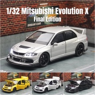 1/32 Mitsubishi Lancer Evo Edisi Akhir Jdm Racing Model Kereta Mainan Diecast Metal Hadiah Koleksi M