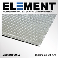 ELEMENT 10PCS 2.0mm Car Soundproof & Heat Deadening (75cm x 50cm)