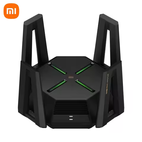 Xiaomi Router AX9000 2.4G/5G/5G-Game 3 Channels WiFi 6 Enhanced Version 4-Core CPU 1GB RAM 4K QAM 12