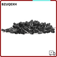 BZUQEXH 1000PCS Insulated Crimping Terminal, 22AWG Tubular Ferrule Terminal, Durable E0508 Black Col