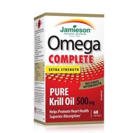 Jamieson - 超強全效奧米加 3 純磷蝦油 (500 毫克) 60 粒 平行進口 (參考效期:09/2024)