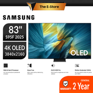 [Delivery By Seller] Samsung 77/83" OLED S95D/S95F 4K Smart AI TV | QA77S95DAKXXM (77S95D 77 inch OL