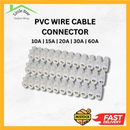 PVC Wire Connector 12 Way Cable Wire Terminal Block 10A,15A,20A,30A,60A  Penyambung Elektrik