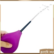 [PerfkMY] Silicone Bulb Enema Kit Anal Cleaning Tool Douche Enema Pump 224ML Purple