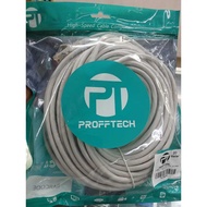 PROFFTECH 6e (UTP) Cat LAN Cable 10 meters, 15 meters, 20 meters, Original Ethernet Cable Cat 6 Ethe