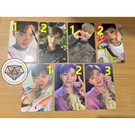 SEVENTEEN FACE THE SUN CARAT VERSION Random Selfie PHOTOCARDS 96Z