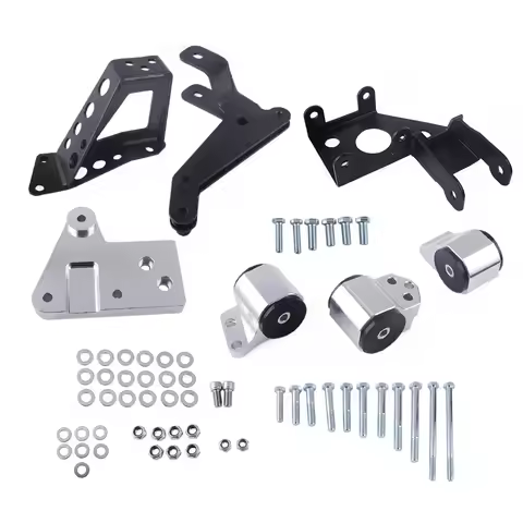 Car Engine Mounts Motor Swap Kit Aluminum Racing Engine Mounts For HONDA CIVIC 92-95 EG Chassis Engi