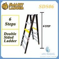 SMART Ladder SDS06 6 Steps Double Sided Ladder Tangga Lipat