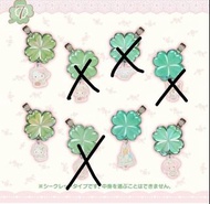 sanrio四葉草髮夾三麗鷗幸運草造型髮夾