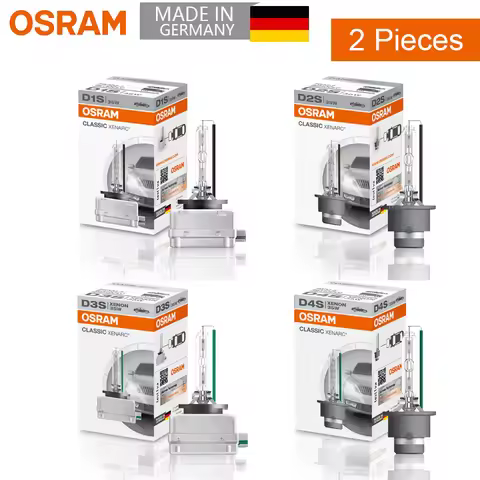 2pcs OSRAM D1S D2S D3S D4S 66140 66240 66340 66440 CLC Xenon HID CLASSIC Original Car Xenon Headligh
