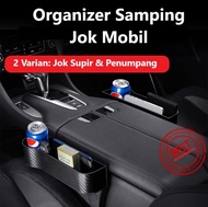 Car Seat Gap Organizer Carbon Jok Mobil Holder Storage Botol