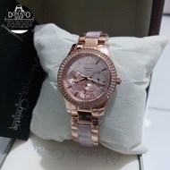 jam tangan wanita original alexandre christie ac-2463-1 - pink