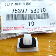 TOYOTA ALPHARD ANH10 MNH10 AS/MS DOOR SKIRT RETAINER CLIP (WHITE) 75397-58010