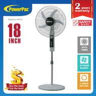 PowerPac Standing fan 18 inch Stand Fan with Timer (PPFS70)