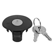 [YBRX] Gas Fuel Tank Plug Locking 8U5Z9C268B Cover Cap with 2 Key Replacement for Ford Edge Escape E