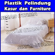 plastik bungkus kasur / spring bed pembungkus tutup penutup ranjang 10 - lebar 50 cm