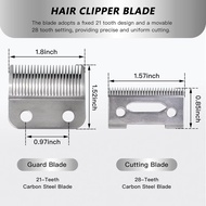 2x Blade Fit for Wahl Clipper Blades, Fit for Wahl Precision Replacement Blades,2 Hole Clipper Blade