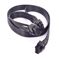 KLVN PCI Express 8pin to Dual 6+2Pin Power Supply Cable GPU PCIe 8 Pin 1 to 2 Spliter for Corsair HX