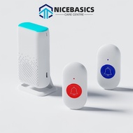 Wireless Emergency Call Button Elderly Disabled Patient Personal Alert Call Caregiver Smart Pager