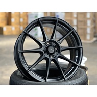 New 17x7J Advanti Storm S1 Flow Formed Rim (set of 4) Matt Black 4x100 for Vios City Yaris Almera