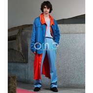 Popular H Brand Tokyo Fashion Weekly Catwalk Style Cool Dry Feel Wool Blend OS Loose Profile 2 Butto