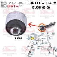 ORIGINAL BIRTH ITALY FRONT LOWER ARM BUSH (inner,big) (2pc) MERCEDES BENZ W211 CLS C219 SL R230 SL R