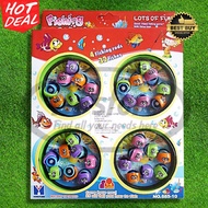 Fishing Game Magnetic Rod 4 pools Educational toys